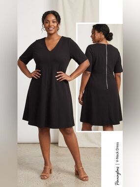 green emerald velvet dress Addition Elle sleeveless square-neck midi dress plus size women's   Penningtons